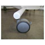 Large Rolling TV / Monitor Stand on Lockable Casters