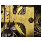 Wm. Gilbert Clock Co. Illuminated Mantel Clock