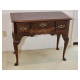 Mahogany Queen Anne Lowboy and
