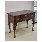 Mahogany Queen Anne Lowboy and