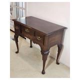Mahogany Queen Anne Lowboy and