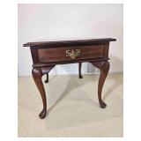 Mahogany Queen Anne Formal Side Table