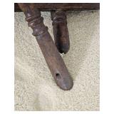 Antique Castle Style Upright Spinning Wheel