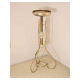Brass Hollywood Regency Scrolled Plantstand