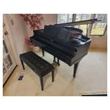 Kimball Ebony Baby Grand Piano