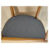 Vintage Regency-Style Barrel-back Accent Chair
