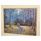 Ride in Autumn  Framed Print by Thelma Leansey Butler