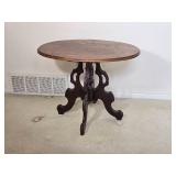 Antique Oak East Lake Parlor Table