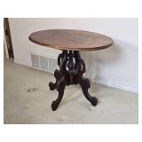 Antique Oak East Lake Parlor Table