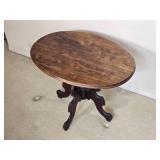 Antique Oak East Lake Parlor Table