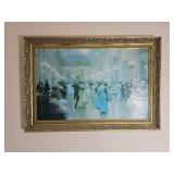 An Elegant Soiree  Victor Gabriel in Elegant Guilt Frame