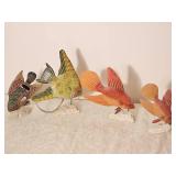 Handcrafted Reef Fish MCM Figures