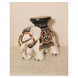 11 Inch Ceramic Elephant Plant Stand