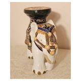 11 Inch Ceramic Elephant Plant Stand