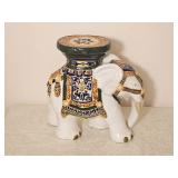11 Inch Ceramic Elephant Plant Stand