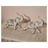 Elegant Chinoiserie Porcelain Figures Pair