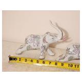 Elegant Chinoiserie Porcelain Figures Pair
