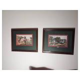 Currier & Ives Print Pair from American Homestead Series