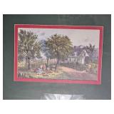 Currier & Ives Print Pair from American Homestead Series