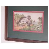 Currier & Ives Print Pair from American Homestead Series