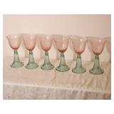 Vintage Pfaltzgraff Garden Party Goblets