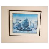 Le Square  Framed Print by Michel Delacroix