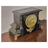 Wm. Gilbert Clock Co. Illuminated Mantel Clock