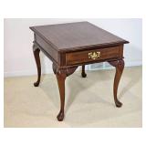 Mahogany Queen Anne Formal Side Table