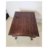 Mahogany Queen Anne Formal Side Table
