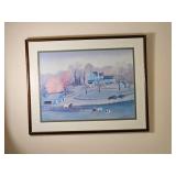 Cornerstone Farm  Framed Print from Michel Delacroix