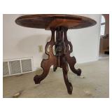 Antique Oak East Lake Parlor Table