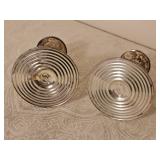 Duchin Creations Weighted Sterling Candle Sticks
