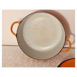 Flame Orange Le Creuset Dutch Oven E