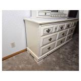 Basset Furniture American Contemporary Mirrored Vanity Dresser
