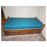 Basset Furniture American Contemporary Storage Trundle Twin Bed