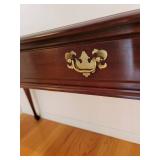 Elegant Queen Ann Console Library Table