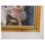 Framed Oil Print of Hip, Hip, Hurrah! by Peder Severin Krøyer