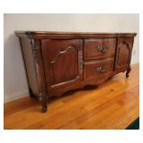 Bassett Cherry French Provincial Sideboard