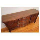 Bassett Cherry French Provincial Sideboard
