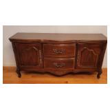 Bassett Cherry French Provincial Sideboard