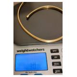 14K Yellow Gold Omega Necklace ~ 30g