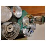 Camping Kitchen ~ Cooktop * Pots & Pans * Lantern