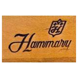 Hammary French Provincial Style Two Drawer Side Table with Cabriole Legs