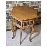 Octagonal Fretwork Occasonal Table