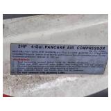 2HP 4 Gallon Pancake Air Compressor