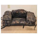 Camo ATV Rear Rack Storage Cargo Bag System