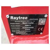 Raytree Skid Steer Concrete Crusher