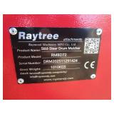 Raytree 72" Skid Steer Forestry Drum Mulcher