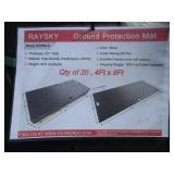 20pcs Raysky Ground Protection Mats w/Connectors