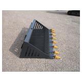 LandHonor 78" Skid Steer Skeleton Rock Bucket